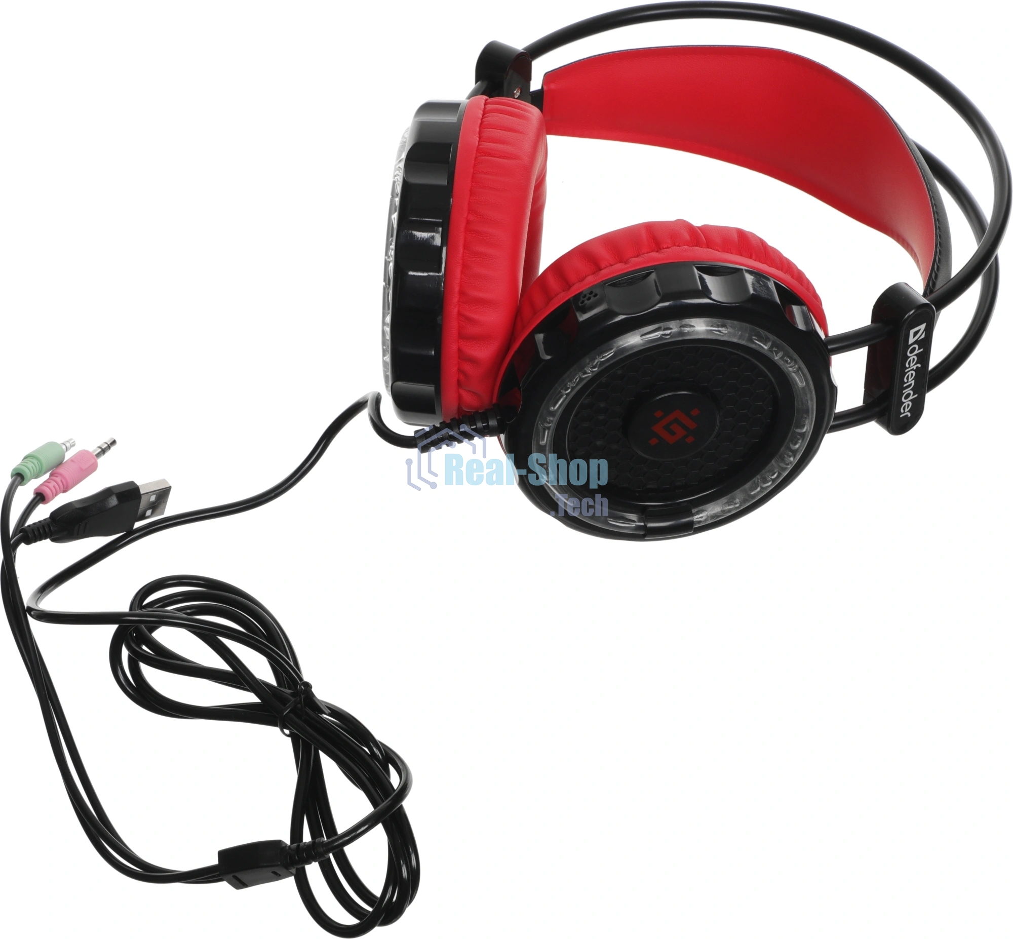 Комплект клавиатура+мышь Defender Tor MHP-127 проводной, USB, 3200 DPI, чёрный