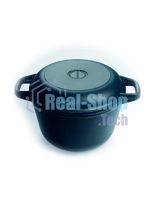 Казан с крышкой-сковородой, 3 л НЕВА-МЕТАЛЛ 6830