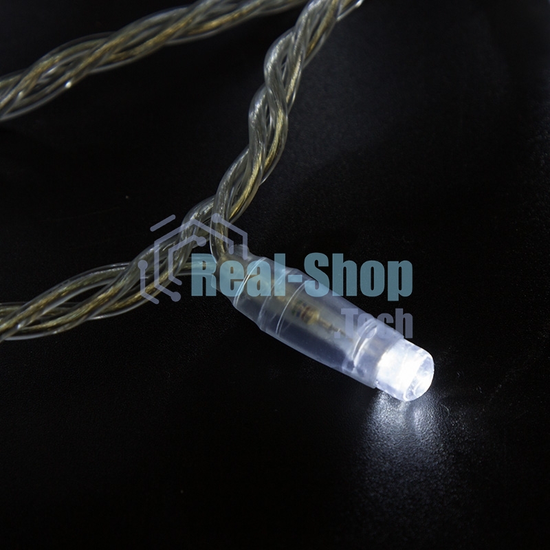 Гирлянда Neon-night Нить 10м, постоянное свечение, прозрачный ПВХ, 230В, белый