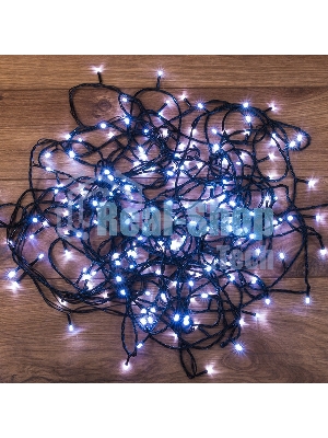 Гирлянда светодиодная универсальная 200 LED БЕЛЫЕ 20 метров, с контроллером
