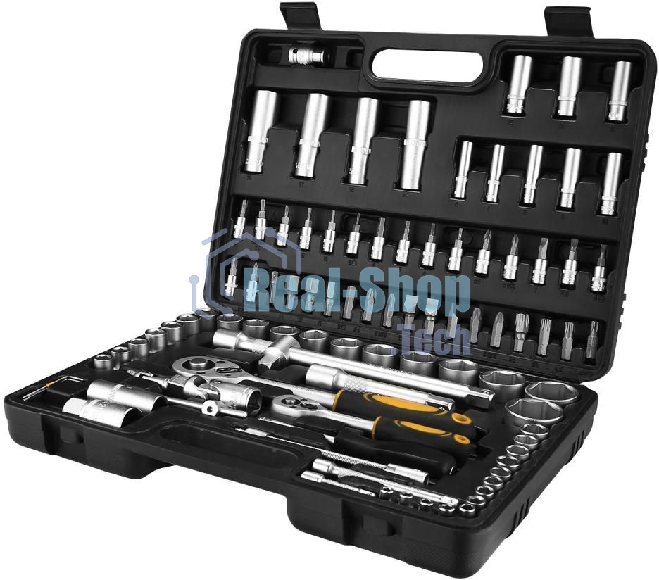 Набор инструментов Deko DKMT94 94 предмета (жесткий кейс)