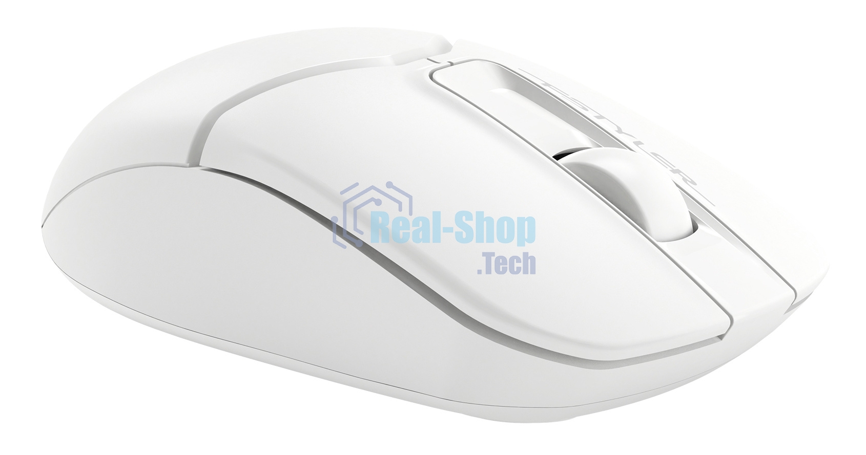 Мышь беспроводная A4Tech Fstyler FG12 белый, 1200 dpi, радиоканал, USB, кнопки - 3