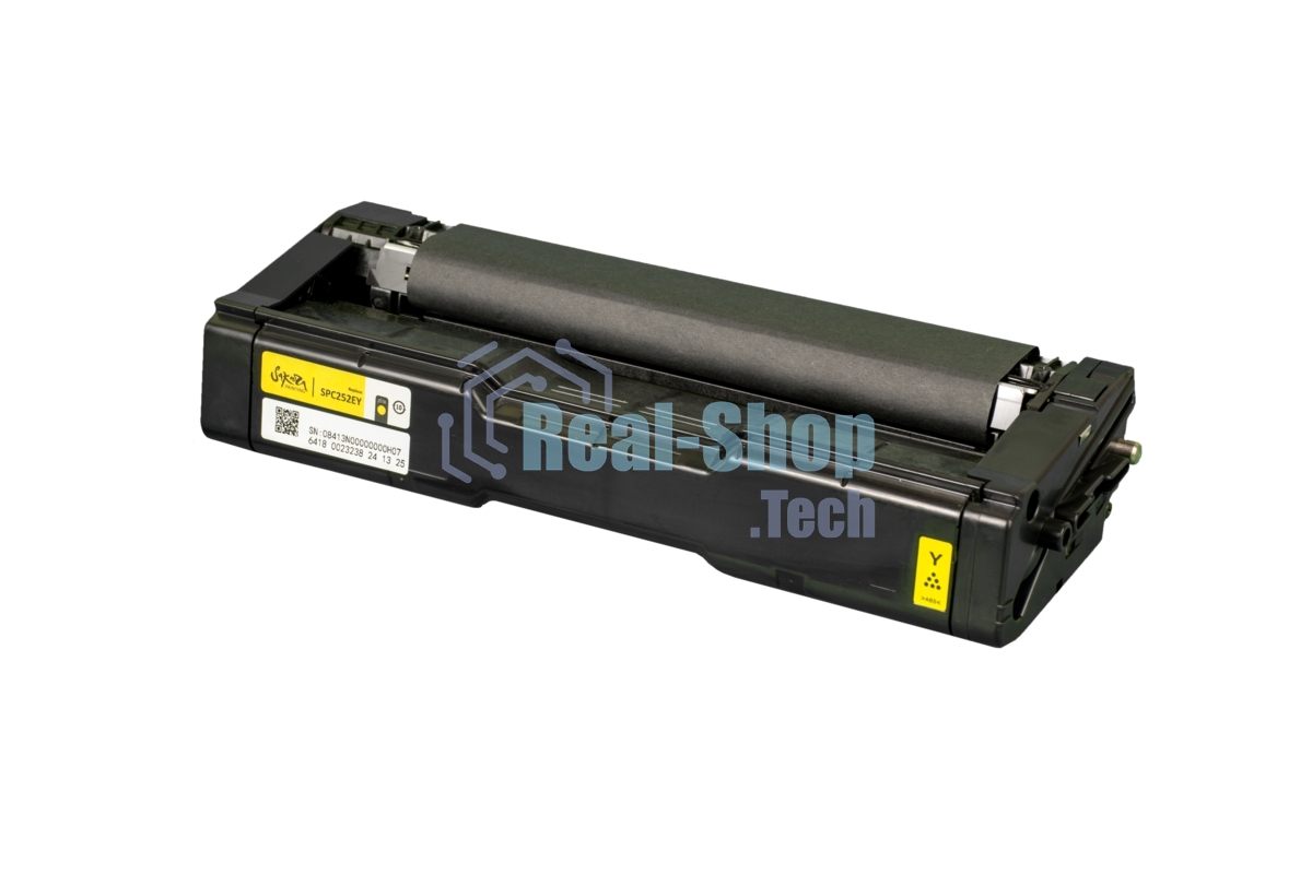 Картридж Sakura SPC252EY (407534) для Ricoh, желтый, 4000 к.