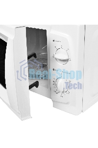 Микроволновая печь Starwind SWM5520 белый, 20 л, 700 Вт, переключатели - поворотный механизм