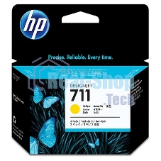 Картридж струйный HP №711 CZ136A желтый x3уп. для HP DJ T120/T520 (29мл)