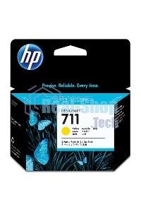 Картридж струйный HP №711 CZ136A желтый x3уп. для HP DJ T120/T520 (29мл)