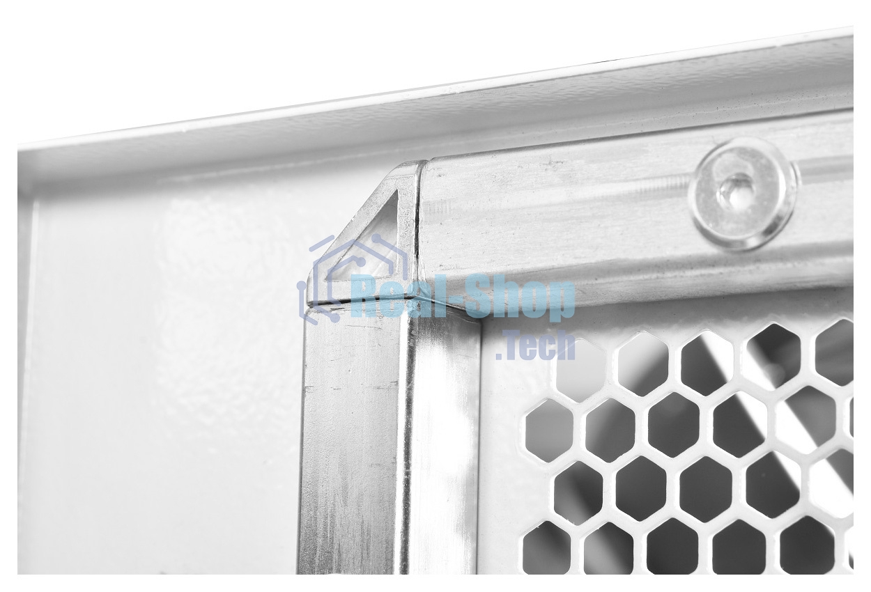 Шкаф телекоммуникационный напольный 42U (800x1000) дверь перфорированная (3 места), ШТК-М-42.8.10-4ААА