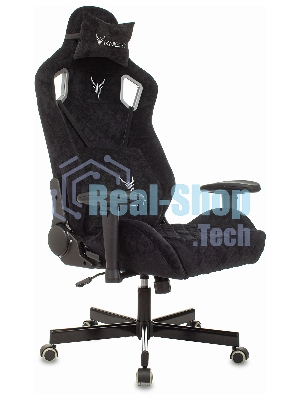Кресло Бюрократ Knight Outrider Light-20 черный, ткань, 120 кг, механизм качания
