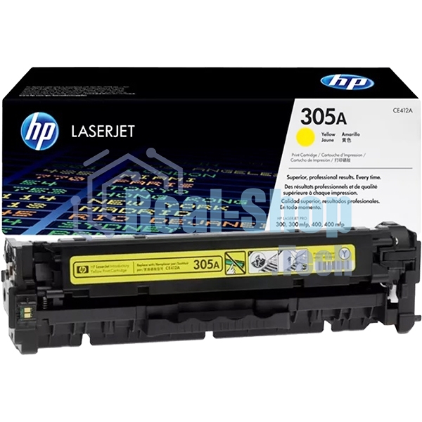 Картридж лазерный HP CE412A желтый для CLJ Pro 300 Color M351/Pro 400 Color M451/Pro 300 Color MFP M375/Pro 400 Color MFP M475 2 600 стр.