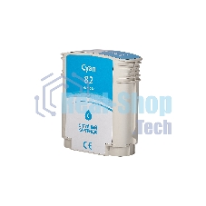 Картридж струйный Sakura C4911A (№82 Cyan) для HP, голубой, 72 мл.