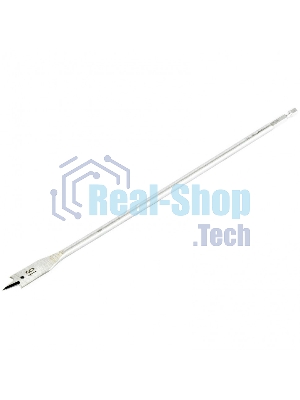 Сверло по дереву Matrix перовое удлиненное, 16 х 300 мм, 6-гранный хвостовик