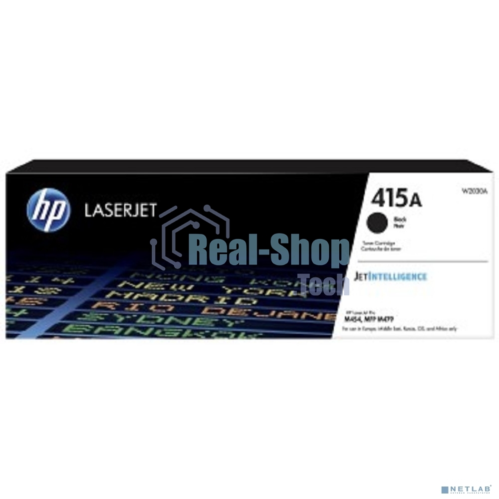 Тонер Картридж HP 415A W2030A черный (2400 стр.) для HP LJ M454/MFP M479