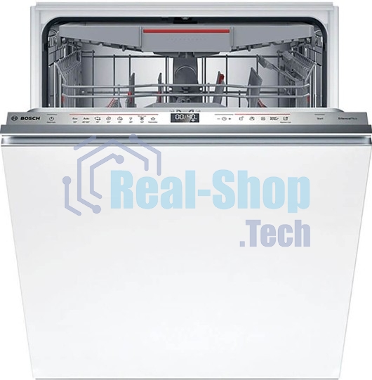 Встраиваемая посудомоечная машина Bosch SMV6ECX08E, серебристый, 59.8 см, 14 компл., 42 дБ, класс G