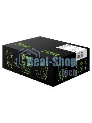 Кресло Cactus CS-CHR-090BLR черный, экокожа