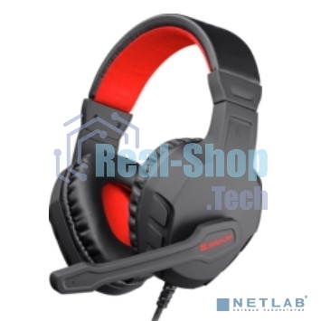 Гарнитура Defender GAMING CUJO BLACK/RED