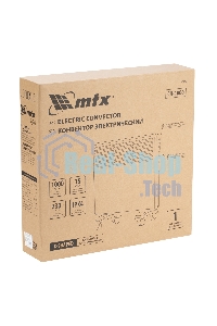 Конвектор электрический MTX CH-1000, белый, 1000 Вт, 10 м2, термостат