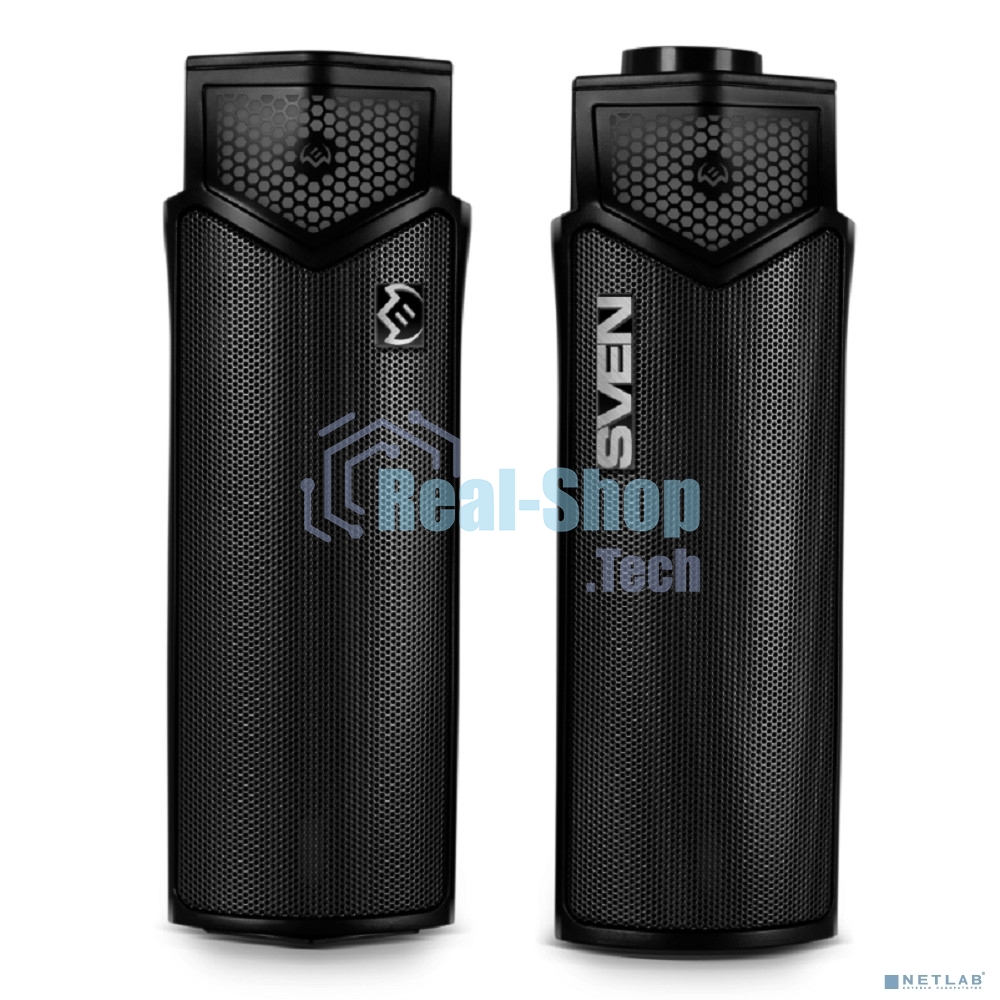 Саундбар мини SVEN SB-G1450, черный (10 Вт, питание USB, Bluetooth, подсветка)
