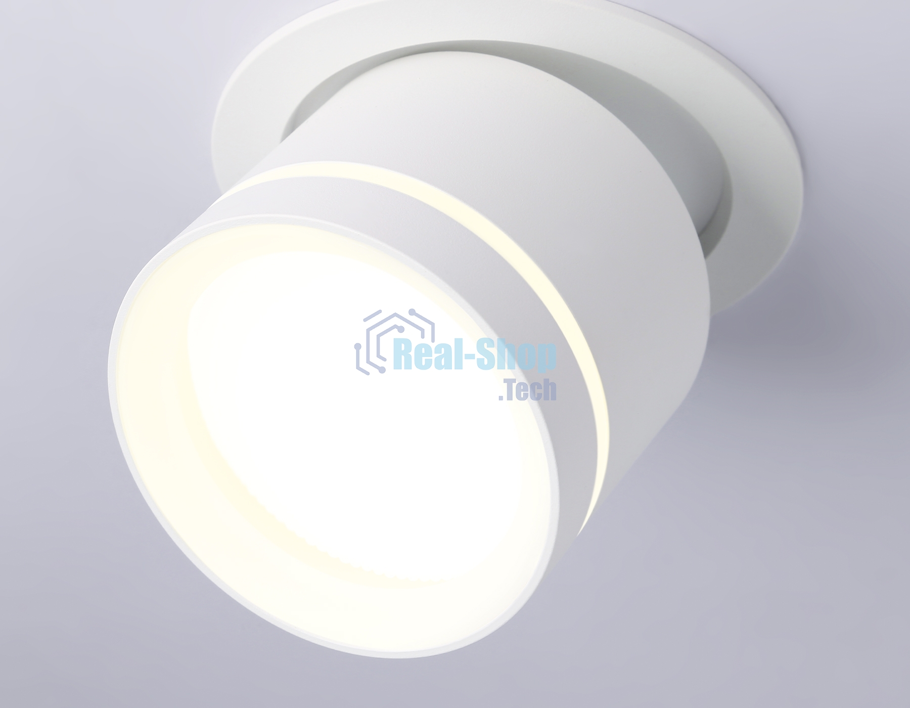 Светильник Ambrella light TA1431 SWH/FR белый песок/белый матовый GX53 D85*95