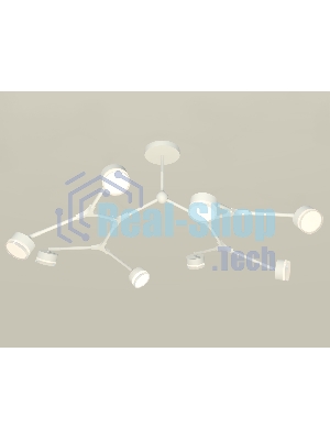 Светильник Ambrella light XB9059250/8 SWH/FR/CL белый песок/белый матовый/прозрачный GX53 (C9059, N8399)