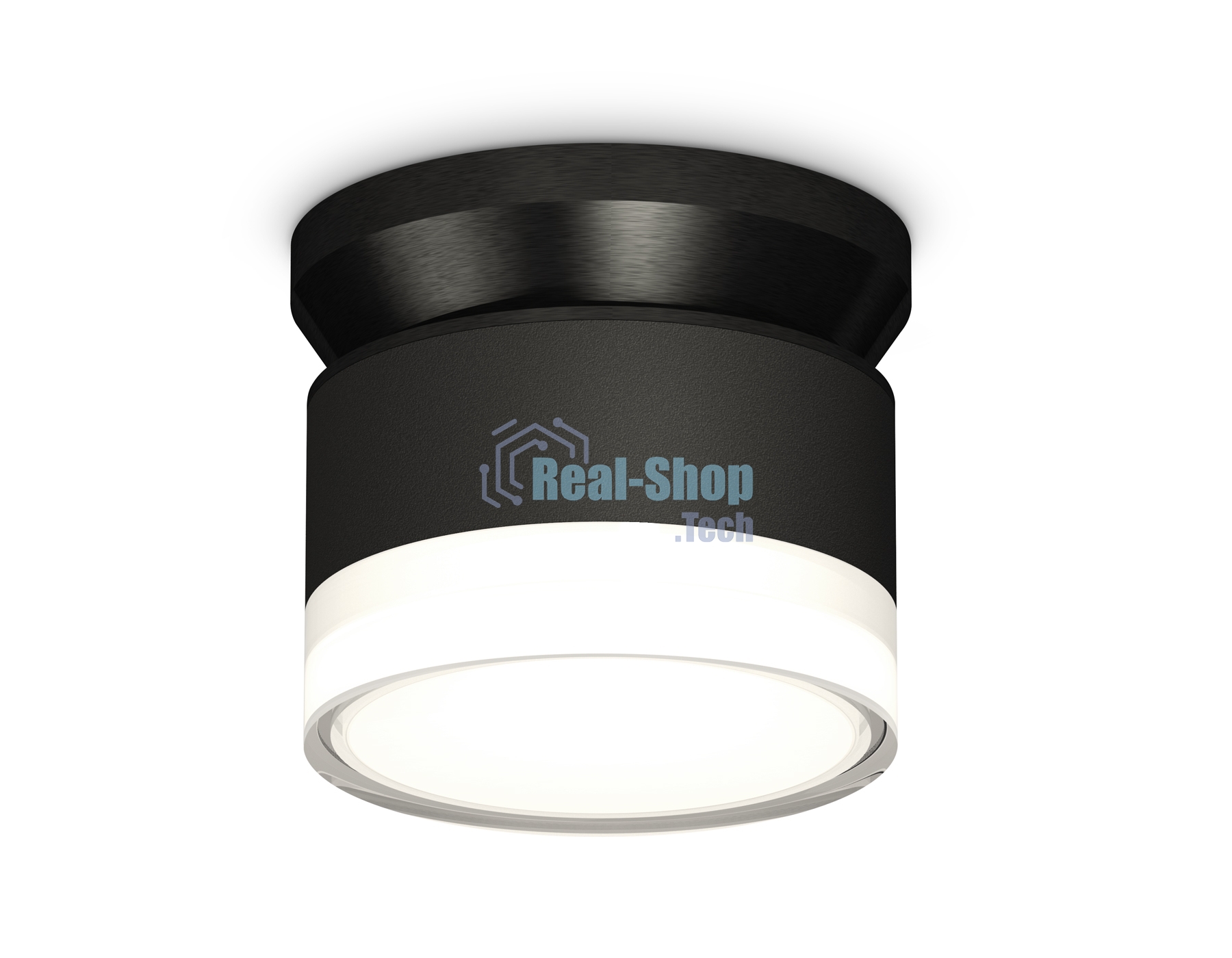 Светильник Ambrella Light XS8102052 SBK/FR/CL черный песок/белый матовый/прозрачный GX53 (N8902, C8102, N8399)