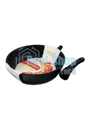 Сковорода ТРАДИЦИЯ ТГ2265 гранит со с/ручкой 26 см Сковорода литая с антипригарным покрытием. Съемная ручка. Без крышки. Толщина дна - 6мм, стенки - 3,5мм. Диметр 26см.