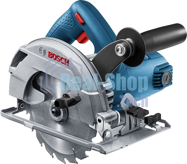 Пилы электрические сабельные, ленточные, Лобзики Bosch GKS 600 06016A9020 Пила дисковая 1200 Вт, 5200 об/мин, 165х20мм мм, 3.6 кг