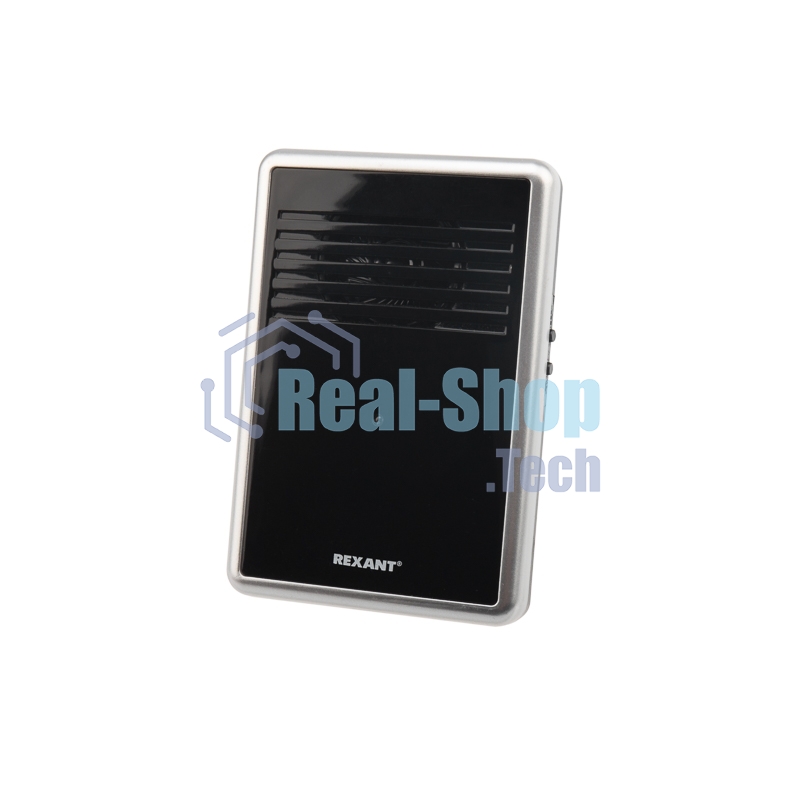 Звонок дверной беспроводной Rexant c цифровым кодированием, влагозащищенной кнопкой IP44 и регулировкой громкости RX-30