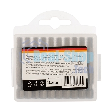 Бита шестигранная Kranz HEX-5х50 мм для шуруповерта (упак 10 шт.)