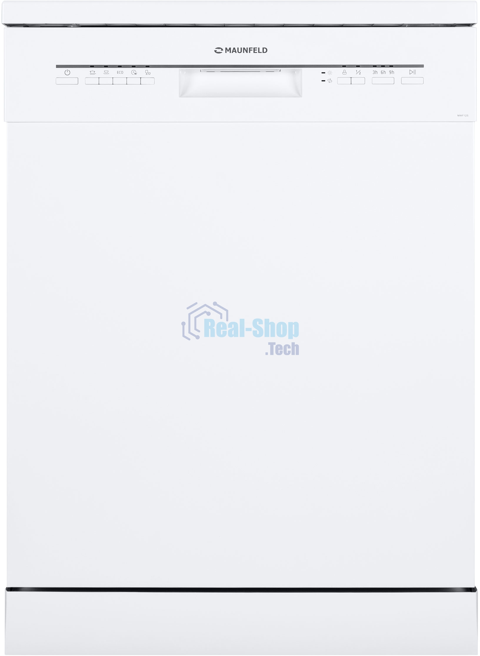Посудомоечная машина Maunfeld MWF12S, белый, 59.8 см, 12 компл., 52 дБ, класс A+