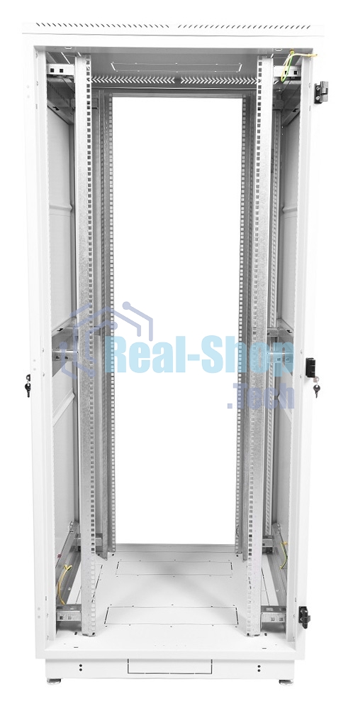 Шкаф телекоммуникационный напольный 42U (800x1000) дверь перфорированная (3 места), ШТК-М-42.8.10-4ААА