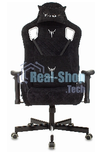 Кресло игровое Бюрократ Knight Outrider Light-20 черный с подголов. крестовина металл