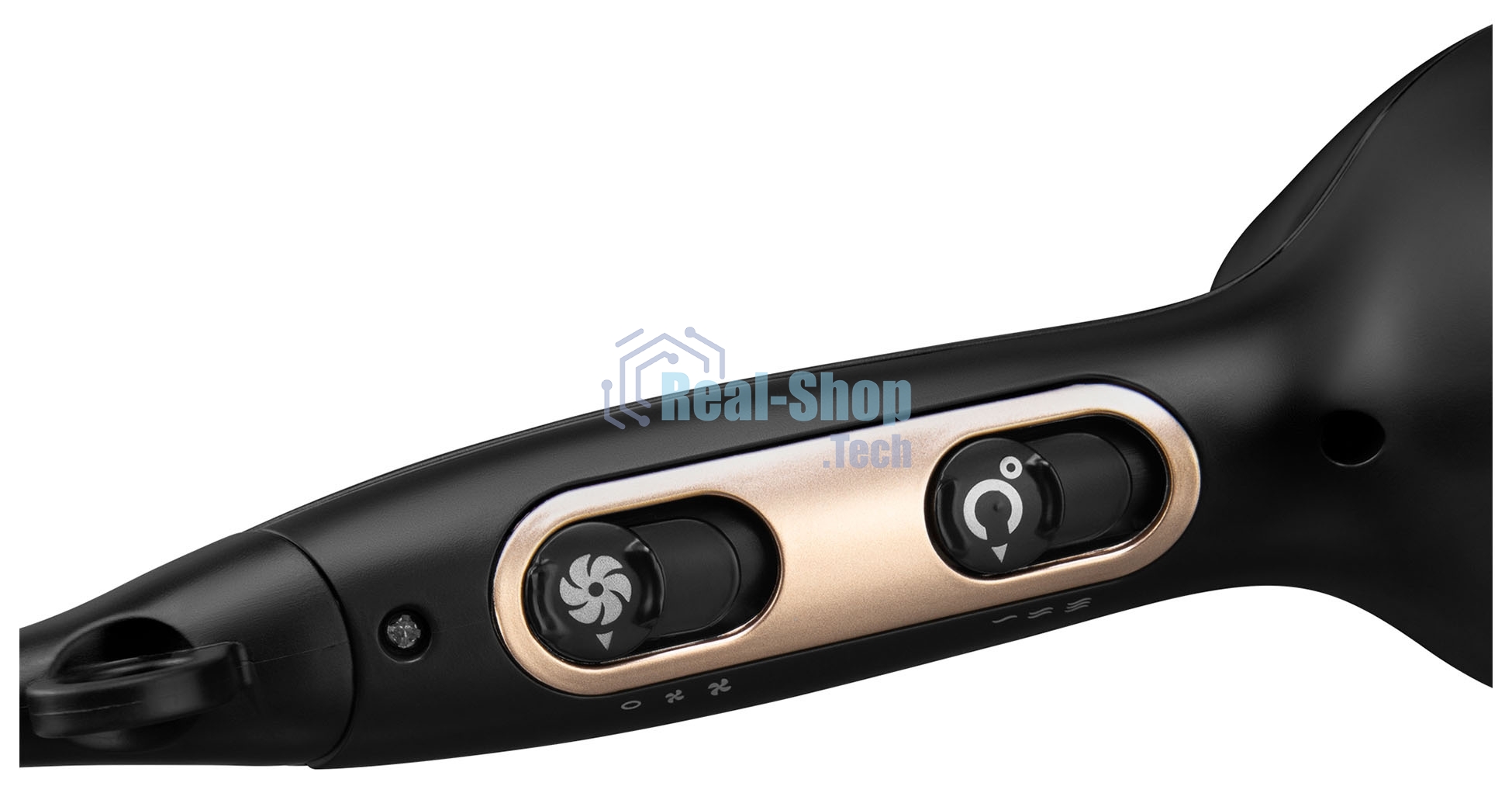 Фен Hyundai H-HD0767 2000Вт черный