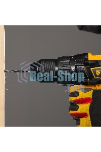 Дрель-шуруповерт аккумуляторная Denzel BLDL-IB-18-02, 18В, 2 АКБ, Кейс