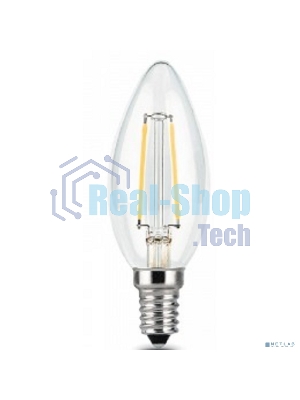 Лампа светодиодная Gauss LED Filament Свеча E14 11W 720lm 2700К 1/10/50