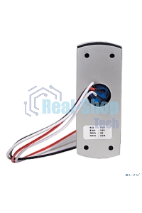 Кнопка выхода Tantos TS-CLICK (00-00201419) серебристый подсветка