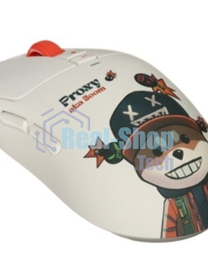 Мышь беспроводная/проводная A4Tech Bloody R72 Ultra Duo Proxy Boom бежевый, 20000 dpi, USB Type-A/Type-C, радиоканал, кнопки-7
