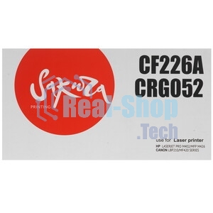 Картридж Sakura CF226A/052 для HP и Canon, черный, 3 100 к.