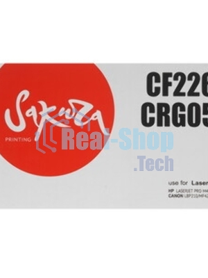 Картридж Sakura CF226A/052 для HP и Canon, черный, 3 100 к.