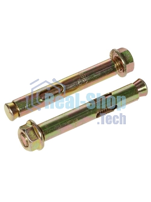 Анкерный болт Tech-Krep HNM 10х77 с 6-ти гр. гайкой 50 штук 117945