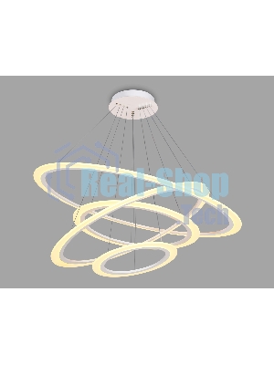 Светильник Ambrella light FA4363/4 WH белый 235W 3000K/4200K/6400K D1000*870 (ПДУ РАДИО 2.4G)
