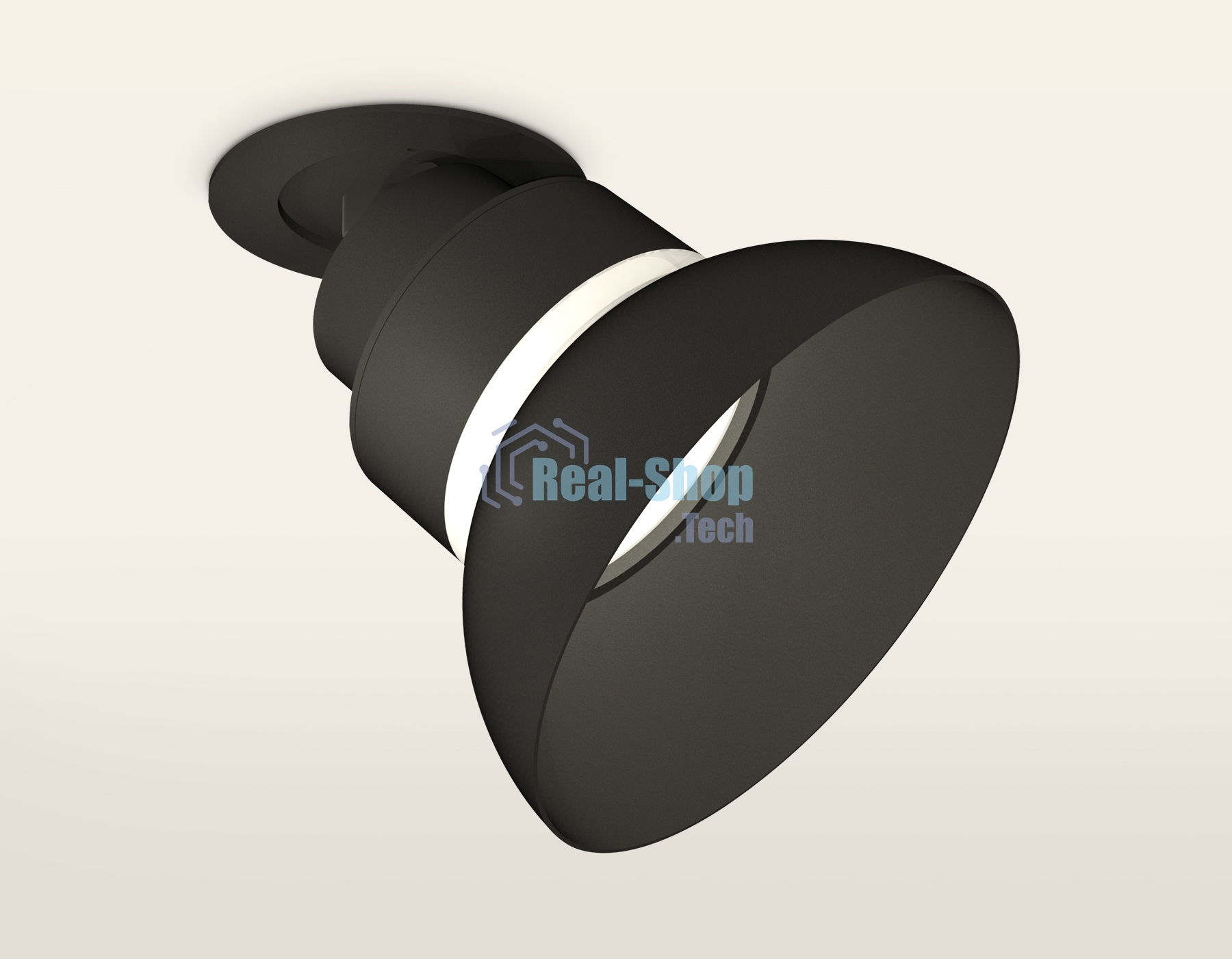 Светильник Ambrella Light XM8102600 SBK/FR черный песок/белый матовый GX53 (A2242, A2106, C8102, N8141)