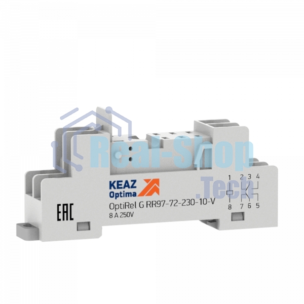 Розетка для реле OptiRel G RR97-72-230-10-V КЭАЗ 281177