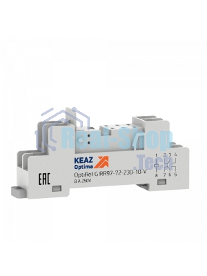 Розетка для реле OptiRel G RR97-72-230-10-V КЭАЗ 281177