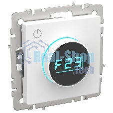Термостат электронный с индикацией BRITE СП IP20 ТС10-1-БрБ бел. IEK BR-RT11-K01