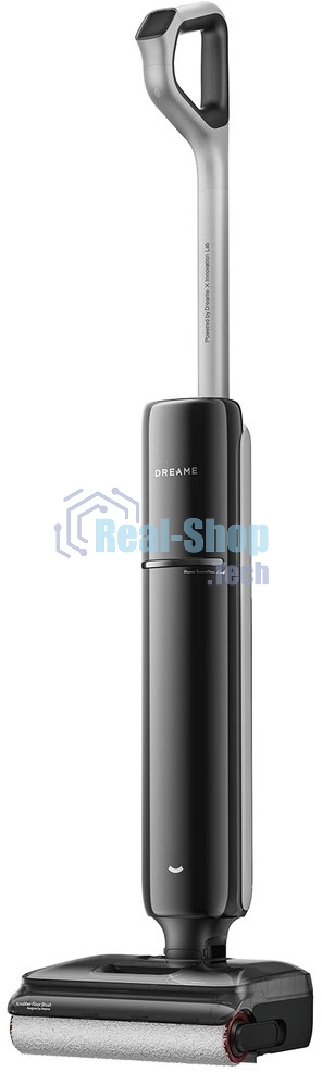 Пылесос вертикальный моющий Dreame G12 черный, питание от аккумулятора, 315 Вт, уборка сухая/влажная, пылесборник 0,5 л