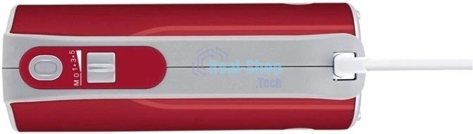 Миксер Bosch MFQ40303 красный, ручной, 500 Вт, 5 скоростей