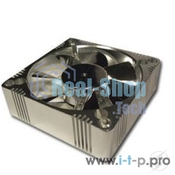 Вентилятор для корпуса Gembird FANCASE/BALL черный, 80 мм, 2600 об/мин, 27 дБ, 3 pin