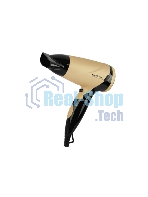 Фен Centek CT-2209 BLG черный/золотой перламутр, 1600 Вт, компактный