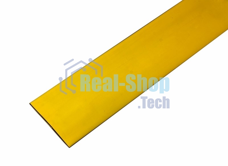 Термоусаживаемая трубка Rexant 35,0/17,5 мм, желтая, упаковка 10 шт. по 1 м