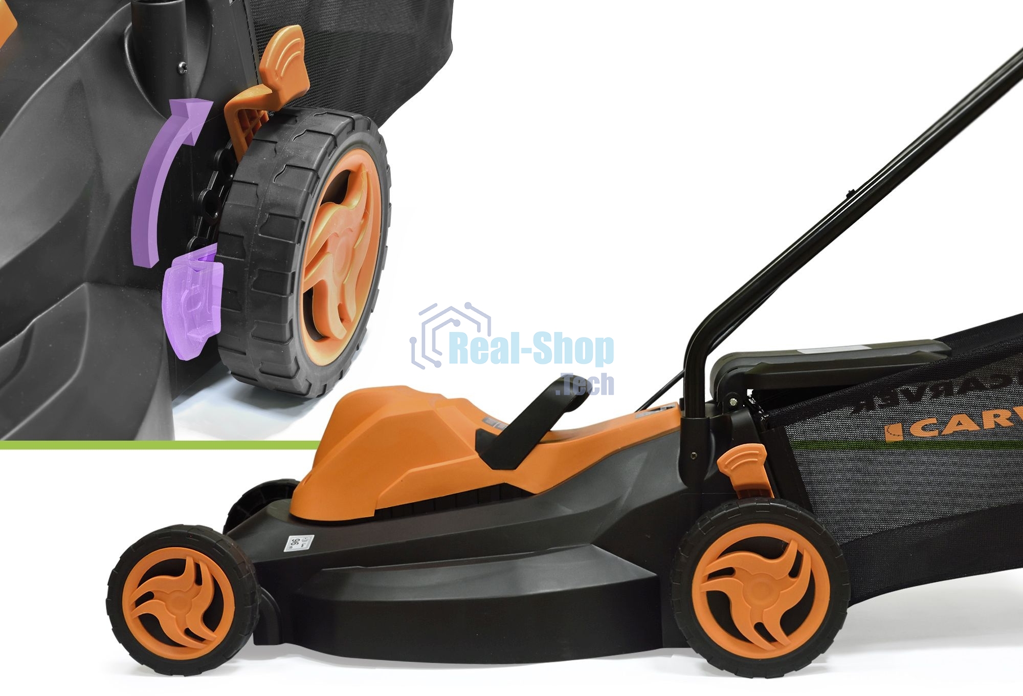 Газонокосилка роторная Carver LME-1332 (01.024.00018) 1300Вт